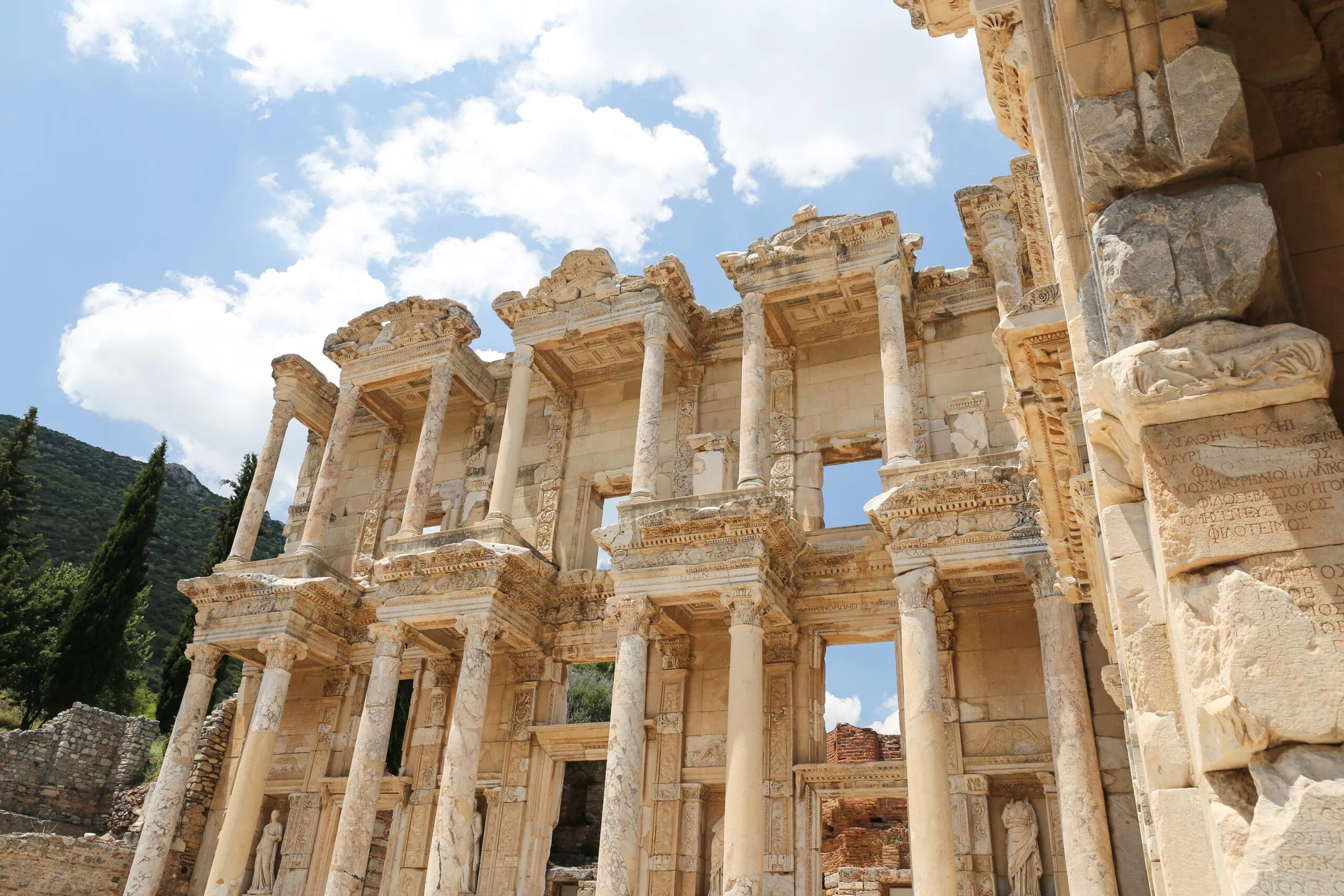 The Library of Celsus: A Marvel of Wisdom and Architecture of the Ancient World