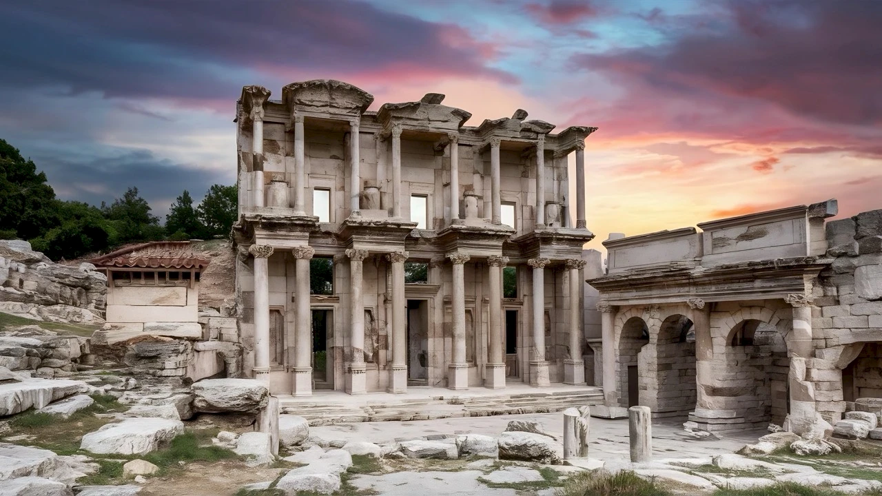Explorando las Ruinas de la Antigua &Eacute;feso: Del Teatro a la Biblioteca de Celso